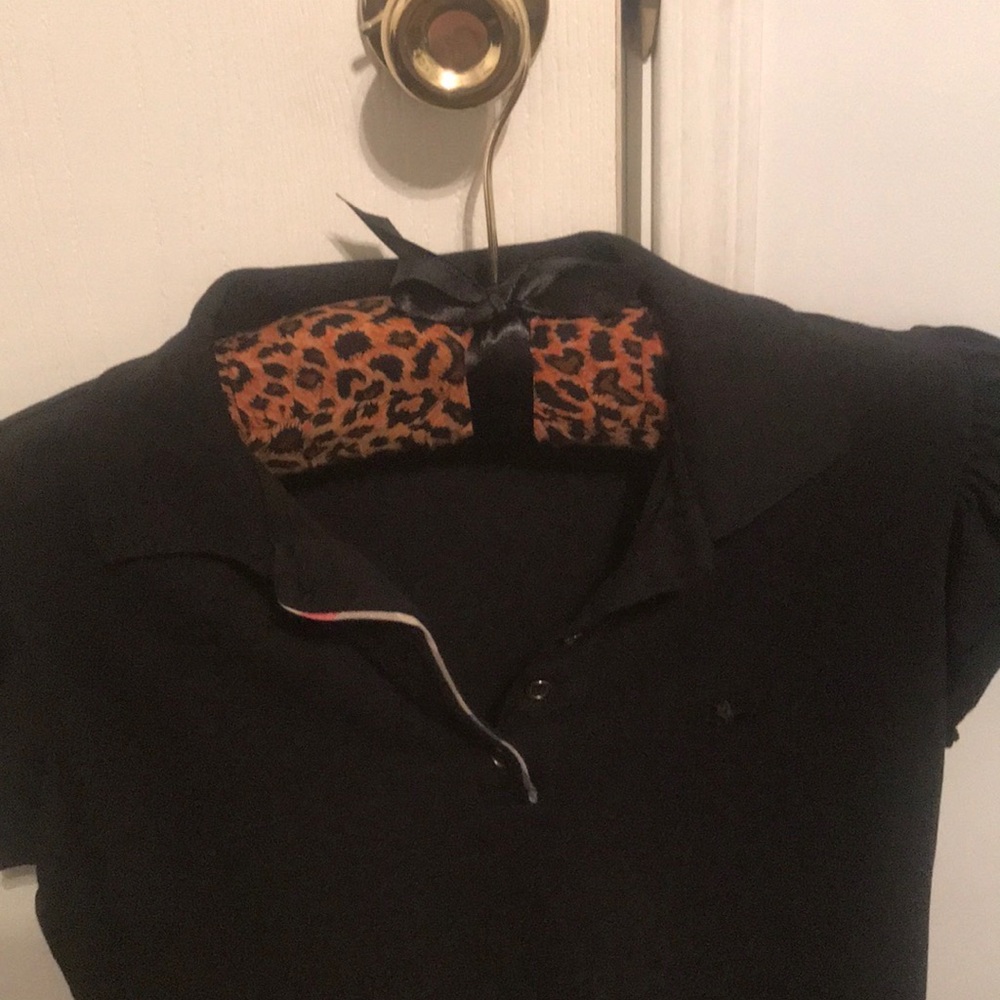 Burberry polo shirt size medium